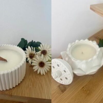Velas Decorativas em Jesmonite – 70g