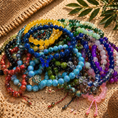 Pulseiras Elásticas Artesanais